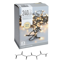  Fényfüzér 240 LED-es időzítős programos adapteres meleg dekorációs kellék