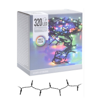 Fényfüzér 320 LED-es adapteres multicolor dekorációs kellék