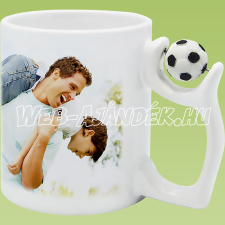  Fényképes bögre focis füllel bögrék, csészék
