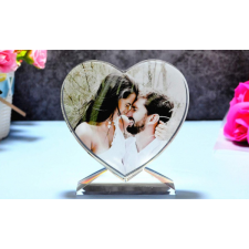  Fényképes fotókristály szív alakú egyedi ajándék