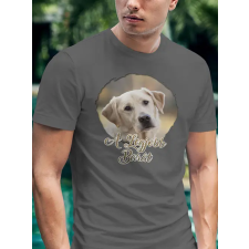  Fényképes kutyás póló - Legjobb barát női póló