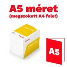  Fénymásolópapír A/5, 80g, 500ív/csom fénymásolópapír