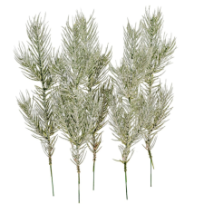  Fenyő ág havas 28cm 5db-os dekorációs kellék
