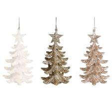  Fenyőfa akasztós műa. mix 13cm dekorációs kellék