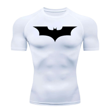 Férfi BatMan póló, Fehér- XL férfi póló