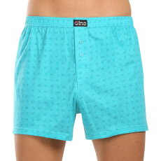  Férfi bő szárú boxeralsók Gino kék (75191-LMZDMZ) XL
