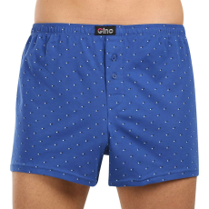  Férfi bő szárú boxeralsók Gino kék (75212-DBMDGM) XL