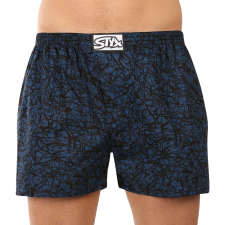 Férfi bő szárú boxeralsók Styx art klasszikus gumipánt nagyméretű Jáchym (E1851) 4XL férfi alsó