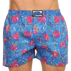  férfi bő szárú boxeralsók Styx art klasszikus gumipánt nagyméretű jáchym szívek (E1358) 4XL