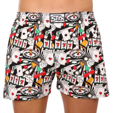  férfi bő szárú boxeralsók Styx art klasszikus gumipánt nagyméretű kaszinó (E1553) 3XL férfi alsó