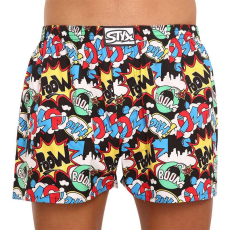  férfi bő szárú boxeralsók Styx art klasszikus gumipánt omg (A1456) XL