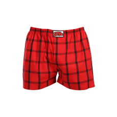  Férfi bő szárú boxeralsók Styx klasszikus gumipánt többszínű (A1031) XL