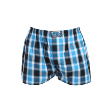  Férfi bő szárú boxeralsók Styx klasszikus gumipánt többszínű (A1034) XL