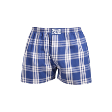 Férfi bő szárú boxeralsók Styx klasszikus gumipánt többszínű (A1040) XL