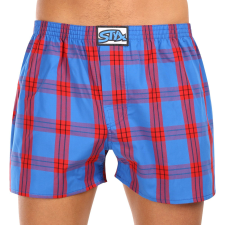 Férfi bő szárú boxeralsók Styx klasszikus gumipánt többszínű nagyméretű (E1016) 3XL férfi alsó