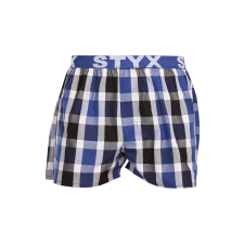 Férfi bő szárú boxeralsók Styx sportos gumipánt többszínben (B1019) XXL férfi alsó