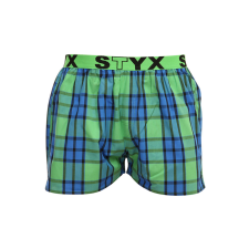 Férfi bő szárú boxeralsók Styx sportos gumipánt többszínben (B918) XXL férfi alsó