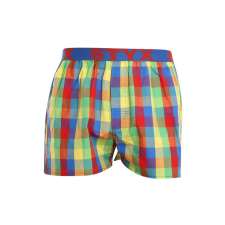 Férfi bő szárú boxeralsók Styx sportos gumipánt többszínben (B925) XXL férfi alsó