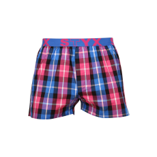  Férfi bő szárú boxeralsók Styx sportos gumipánt többszínben (B932) XL