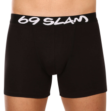 Férfi boxeralsó 69SLAM fit bamboo plain (MBVPLN-BK) M férfi alsó