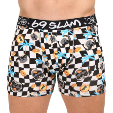  Férfi boxeralsó 69SLAM fit bambusz PUGTASTIC GILBERT PUGTASTIC GILBERT (MPBPTC-BB) M