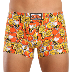  Férfi boxeralsó Styx art klasszikus gumi méhek (Q1654) XL