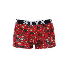  Férfi boxeralsó Styx art sport gumi túlméretezett zombi (R1451) 5XL