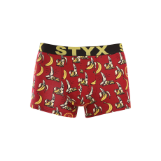  Férfi boxeralsó Styx art sportos gumipánt banánok (G1359) XL