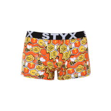  Férfi boxeralsó Styx art sportos gumipánt méhek (G1654) XL