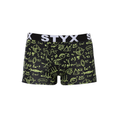  Férfi boxeralsó Styx art sportos gumipánt nagyméretű fizika (R1652) 3XL