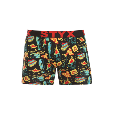  Férfi boxeralsó Styx hosszú art sportos gumipánt toohot (UN1458) XXL