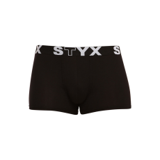  Férfi boxeralsó Styx sportos gumipánt fekete (G960) L