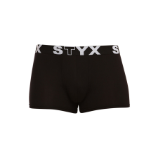  Férfi boxeralsó Styx sportos gumipánt fekete (G960) S férfi alsó