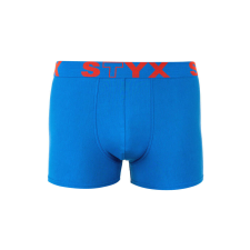 Férfi boxeralsó Styx sportos gumipánt kék (G967) XXL férfi alsó