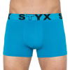  Férfi boxeralsó Styx sportos gumipánt nagyméretű világoskék (R969) 5XL