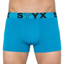 Férfi boxeralsó Styx sportos gumipánt nagyméretű világoskék (R969) 5XL férfi alsó