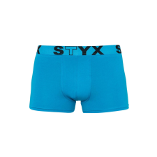 Férfi boxeralsó Styx sportos gumipánt világoskék (G969) XL férfi alsó