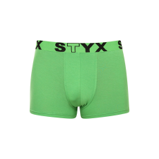  Férfi boxeralsó Styx sportos gumipánt zöld (G1069) L