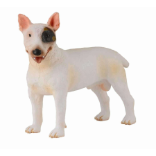 Férfi bullterrier kutya - Állati figura játékfigura