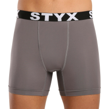 Férfi funkcionális boxeralsó Styx sötétszürke (W1063) M férfi alsó