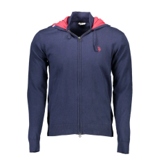  Férfi kapucnis pulóver, US Polo Assn. Kék, 2XL INTL