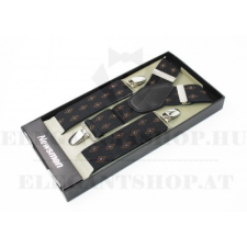  Férfi nadrágtartó - Fekete-barna mintás ajándéktárgy