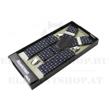  Férfi nadrágtartó - Sötétkék mintás ajándéktárgy