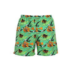  Férfi otthoni bő szárú boxeralsók zsebekkel Styx tropic (D1557) XXL