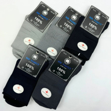  Férfi Pamut Guminélküli Zokni 30 Pár