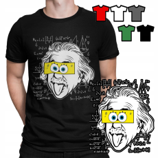  FÉRFI PÓLÓ - ALBERT EINSTEIN VICCES MINTÁK - L