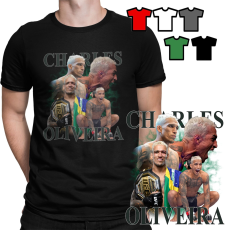  Férfi póló - Charles Oliveira BOKS MMA BOKS MMA WALKING CLASS - XS