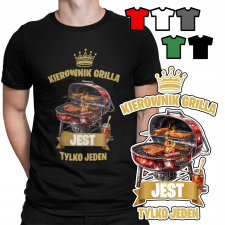 FÉRFI PÓLÓ DESIGN VÁLASZTÁS - BARBECUE KIRÁLY BARBECUE - XXXL 3XL férfi póló