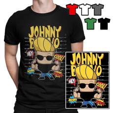  FÉRFI PÓLÓ - JOHNNY BRAVO VICCES MINTÁK - XL