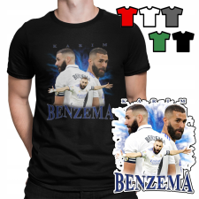 Férfi póló - Karim Benzema futballista - XS férfi póló